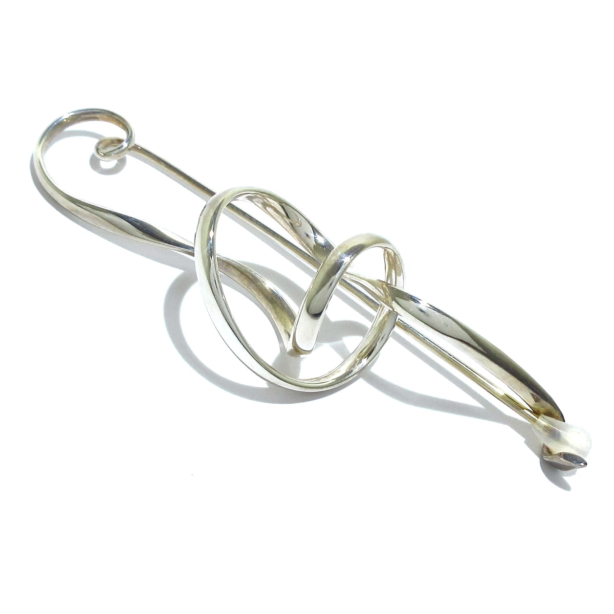 ジョージジェンセン/ブローチ/Forget Me Knot/シルバー/型番：384の