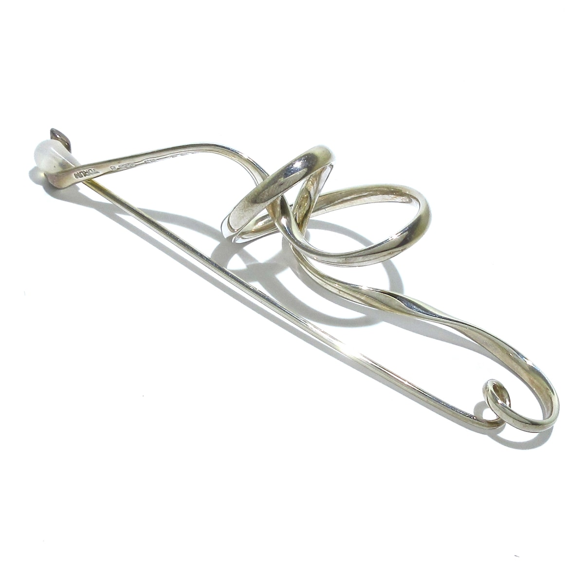 ジョージジェンセン/ブローチ/Forget Me Knot/シルバー/型番：384の