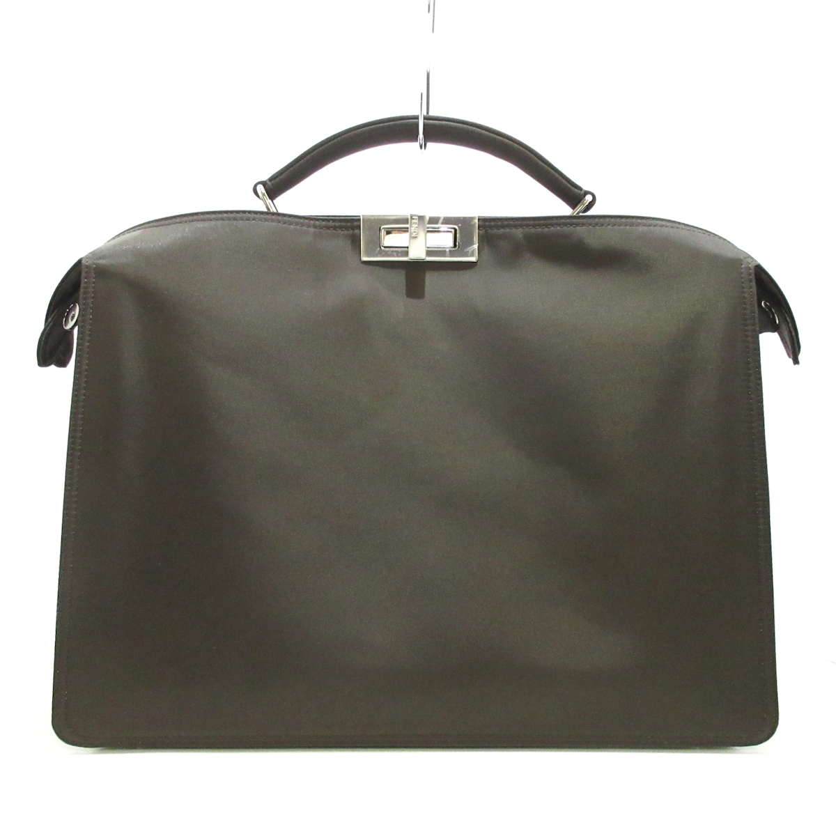 フェンディ/ビジネスバッグ/ピーカブーアイシーユーミディアム/カーキ