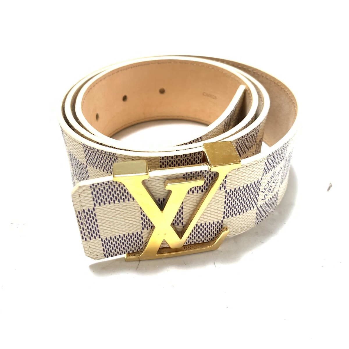 ルイヴィトン/ベルト/アズール/サイズ：85CM □幅40mmの買取実績