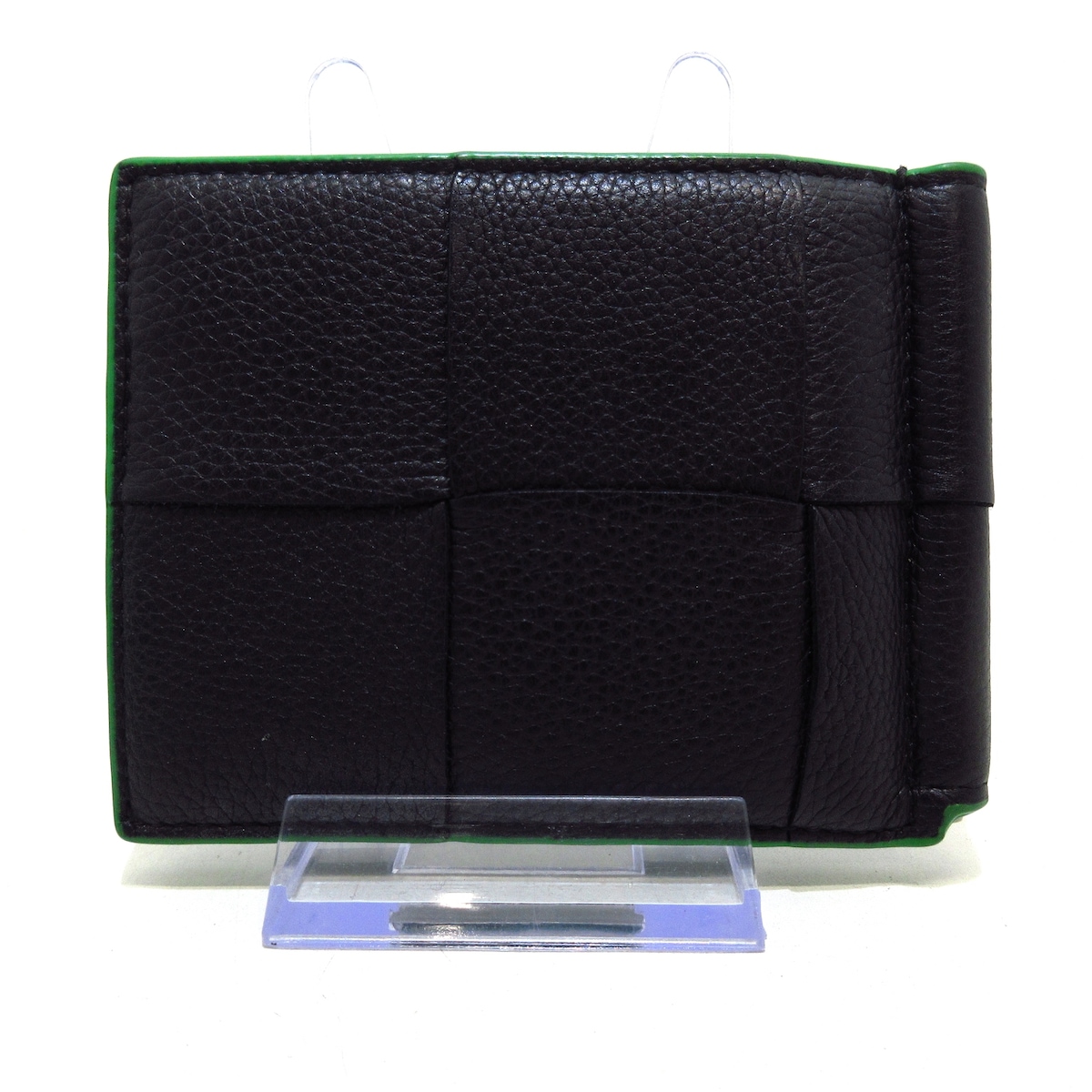 ボッテガヴェネタ/札入れ/カセット マネークリップウォレット/黒