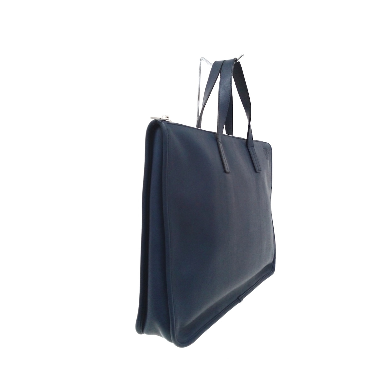 ロエベ/ビジネスバッグ/ニュートレド ブリーフケース/ネイビー/レザー