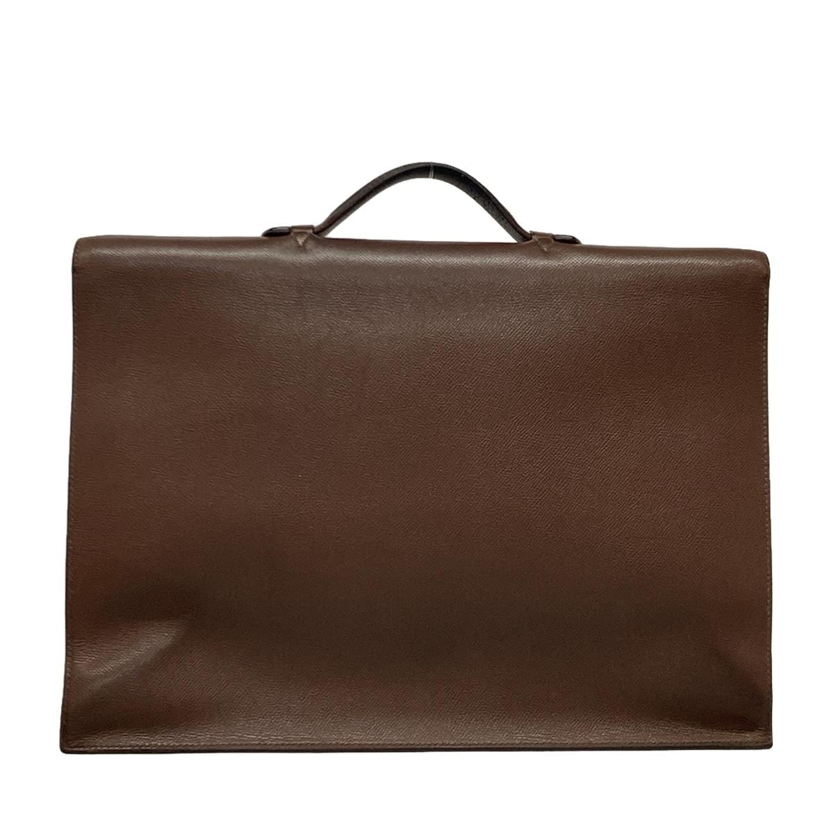 エルメス/ビジネスバッグ/サックアデペッシュ41/ダークブラウン