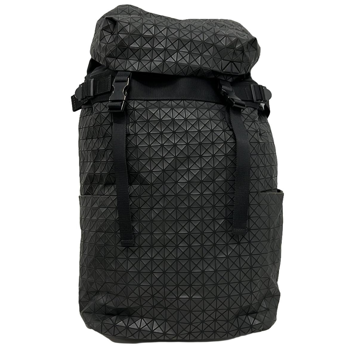 バオバオイッセイミヤケ/リュックサック/黒/ポリウレタン×コットン