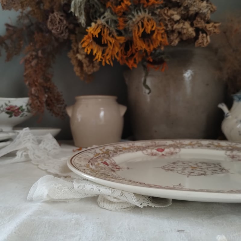 フランスアンティーク エミールブルジョワの大皿 | フランス