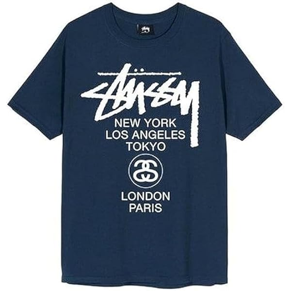 Amazon | [ステューシー] 半袖Tシャツ グラフィックプリント FUZZY