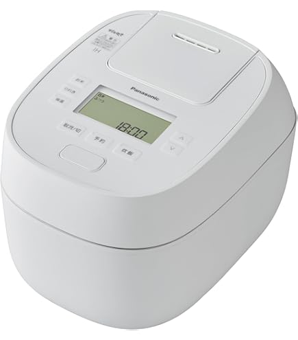 Amazon | パナソニック 炊飯器 5.5合 スチーム&可変圧力IH式 Wおどり