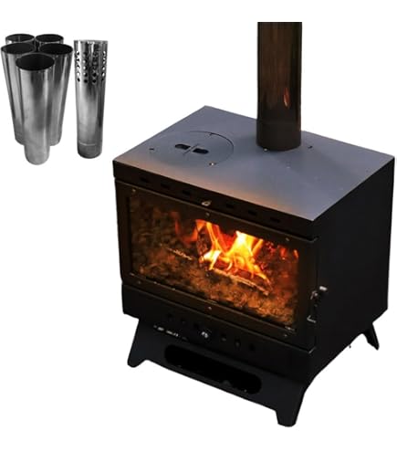 Amazon.co.jp: 炉暖 AL-35 三重ホーロ (琺瑯ストーブ) 薪ストーブ