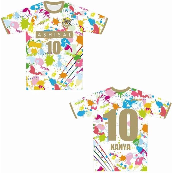 Amazon.co.jp: [あしざるFC] ユニフォームシャツ 背番号4番 NOBUKUN