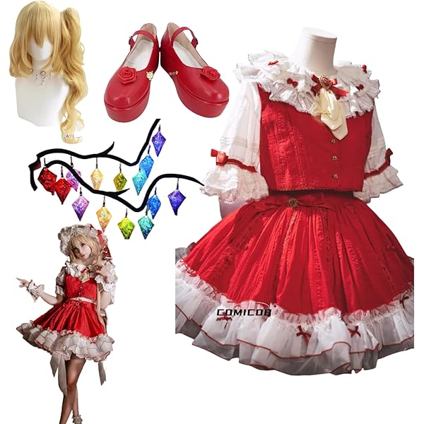 Amazon.co.jp: ☆工場直売☆ フランドール・スカーレット 羽&武器