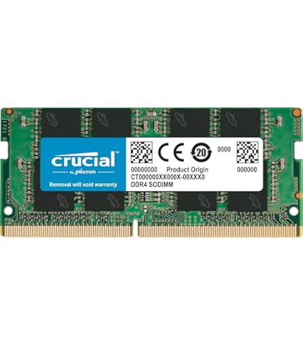 Amazon | Crucial ノートPC用増設メモリ 16GB (16GBx1枚) DDR4 3200MT