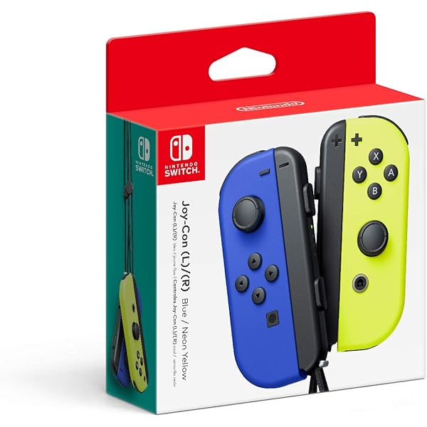 Amazon.com: Nintendo Neon Purple/Neon Orange Joy-Con (L-R