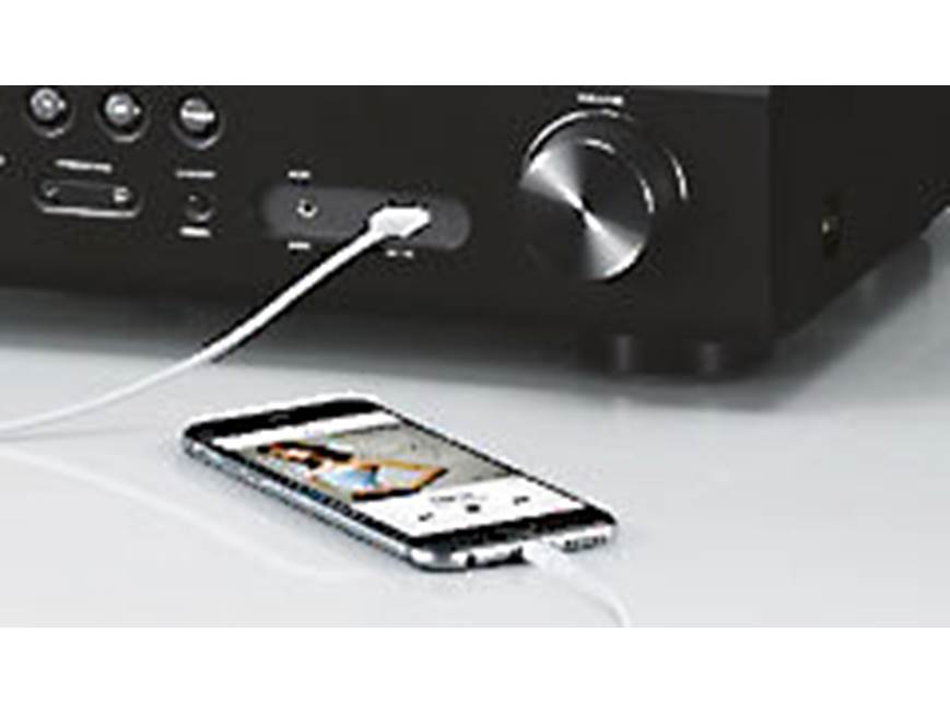 Yamaha RX-S601 Slimline 5.1-channel home theater receiver with Wi