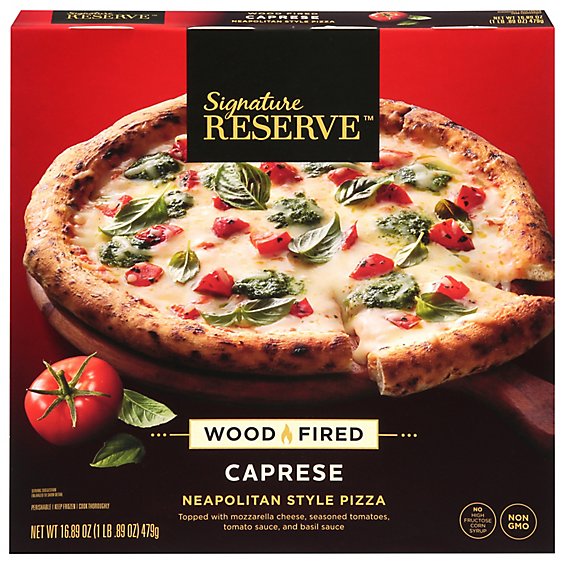 Signature Reserve Pizza Wood Fired Caprese 16.89 Oz - 16.89 OZ - vons