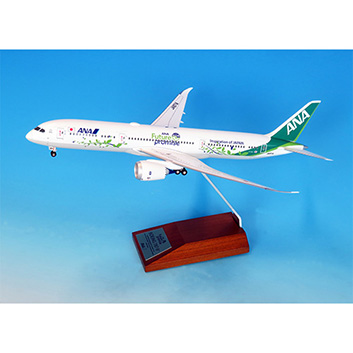 1：100 BOEING 727-200 JA8355 モヒカンルックデスクトップモデル