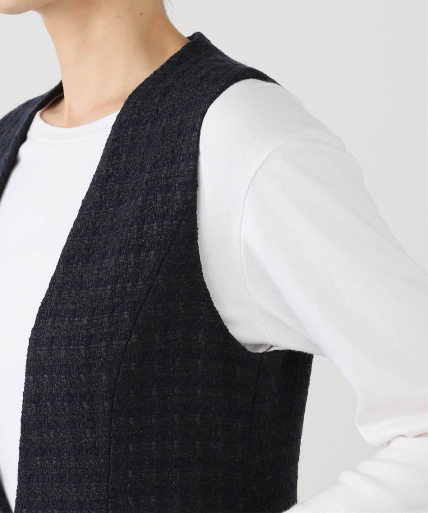 Maison IENA ツイードオールインワン（つなぎ／オールインワン）｜IENA