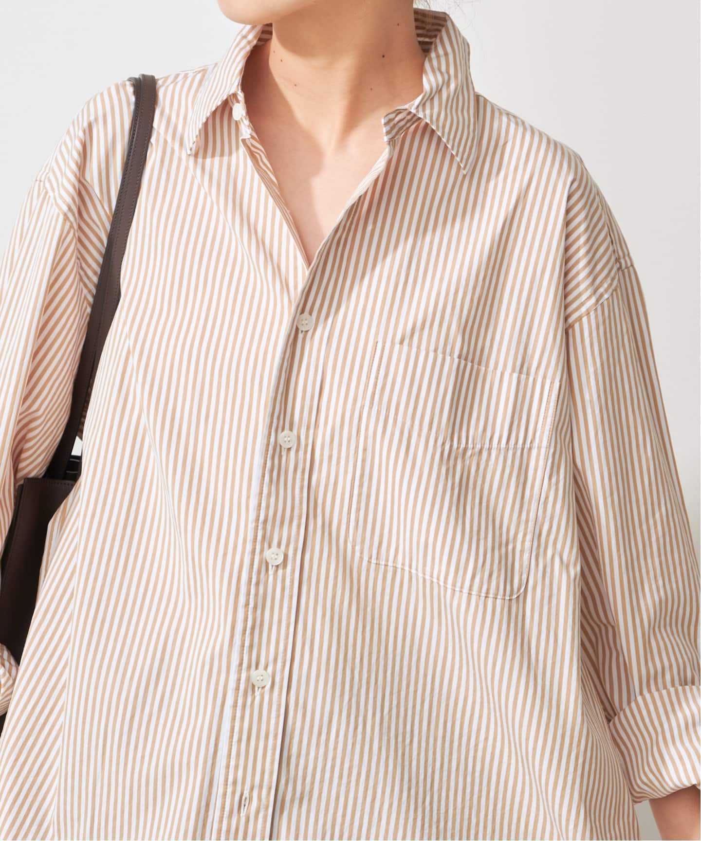 コットンブロードワイドスクエアシャツ（シャツ／ブラウス）｜Spick