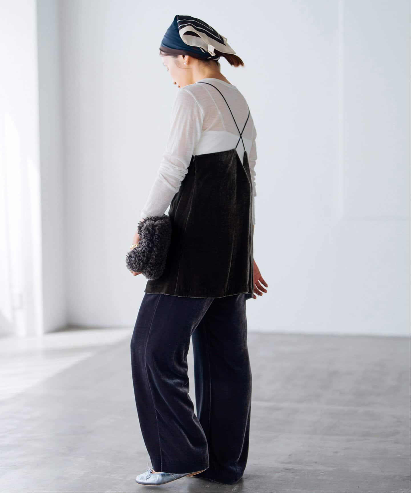 Silk Mix ベルベット キャミソール（キャミソール）｜IENA（イエナ）の