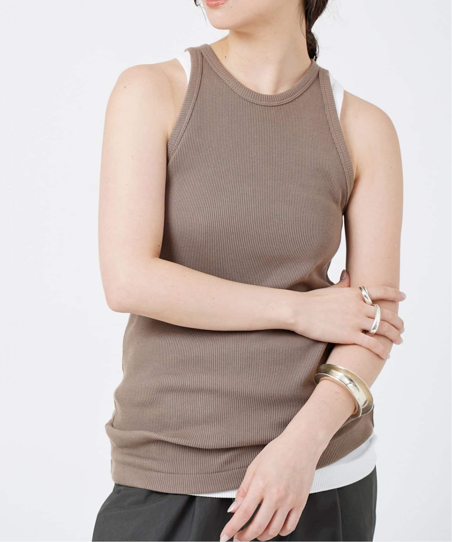 rib new タンクトップ（タンクトップ）｜Deuxieme Classe
