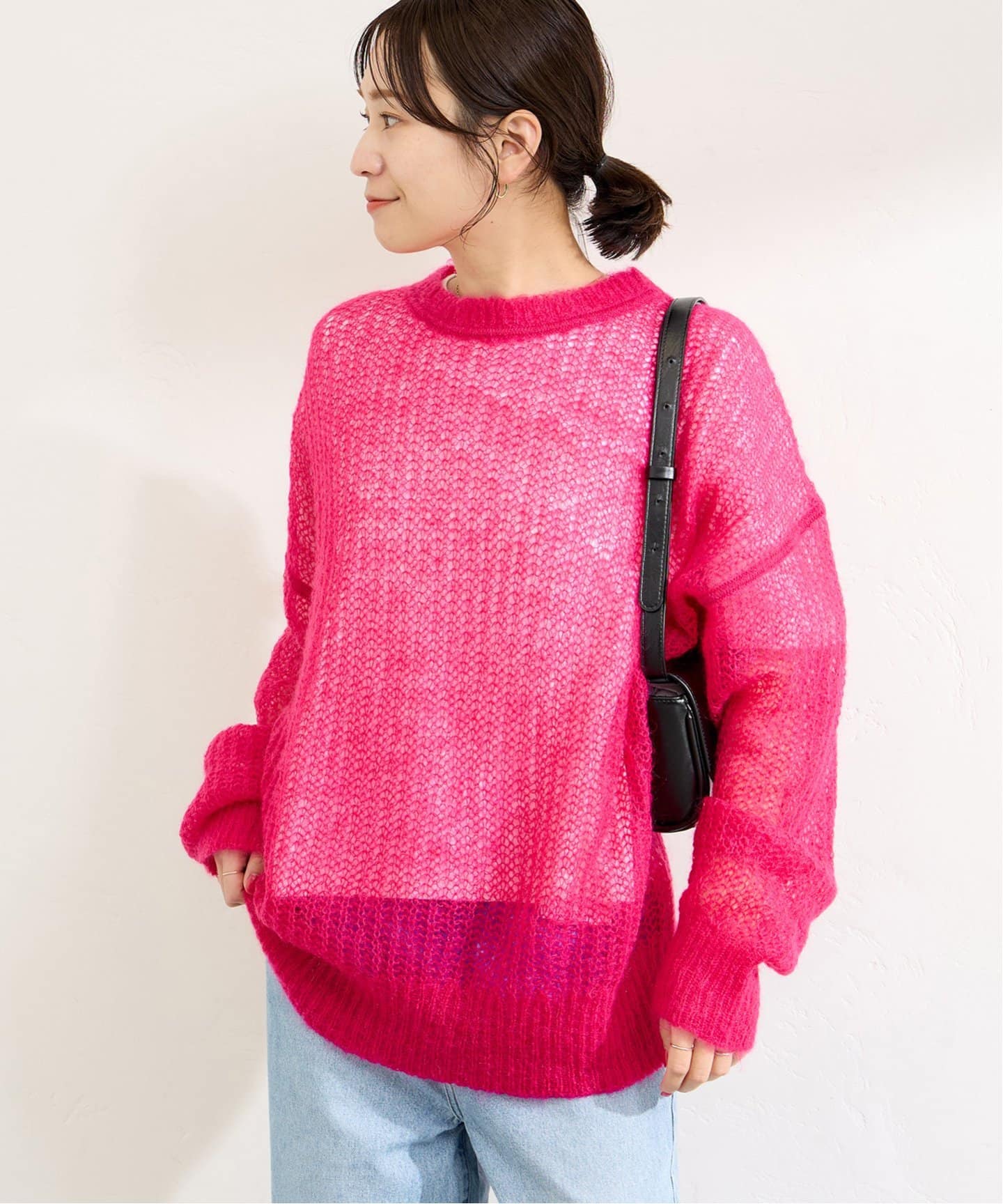 シアーモヘアMIXプルオーバー（ニット／セーター）｜JOURNAL STANDARD