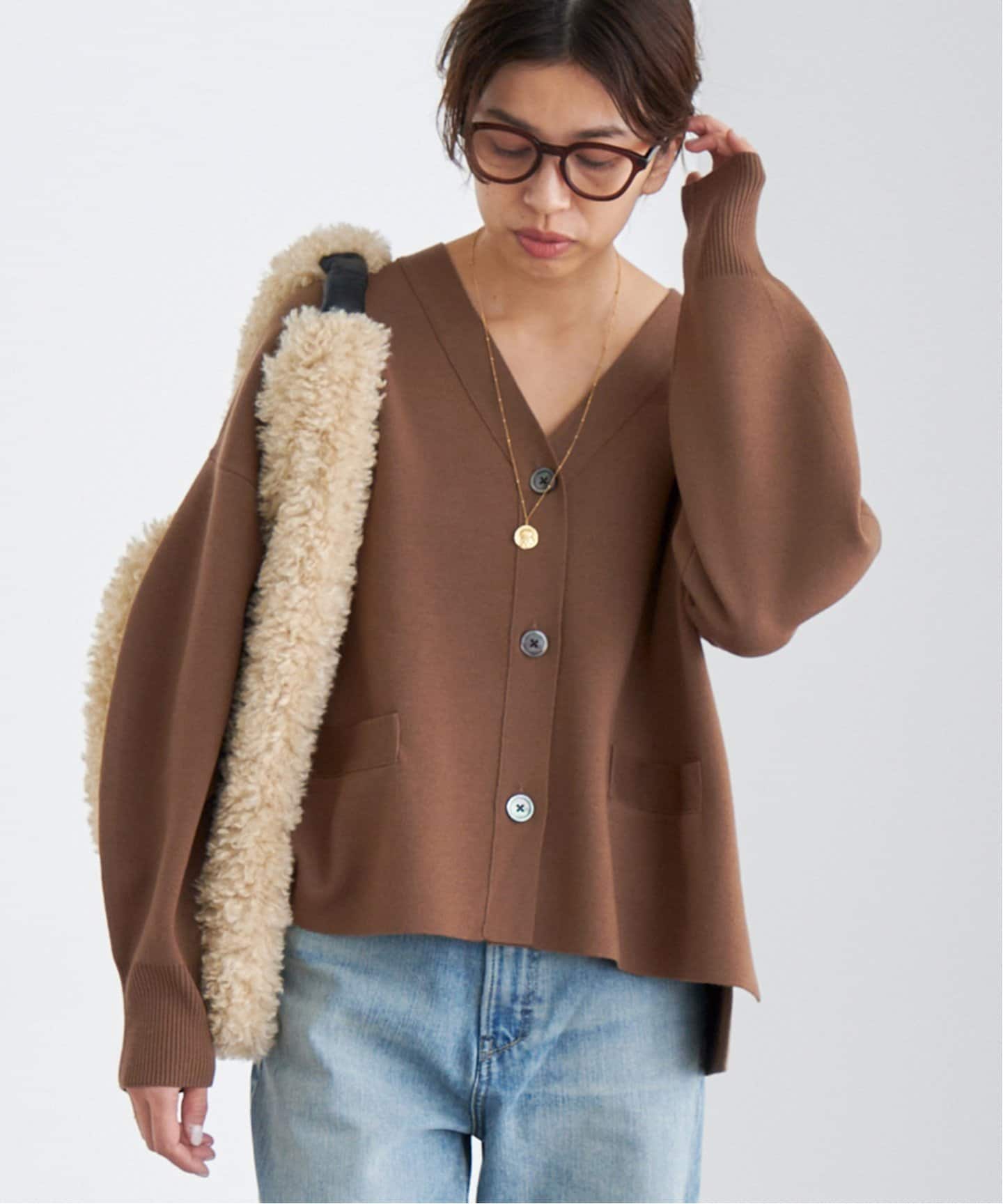 追加2》スーパーファインスムース ショートカーディガン（カーディガン