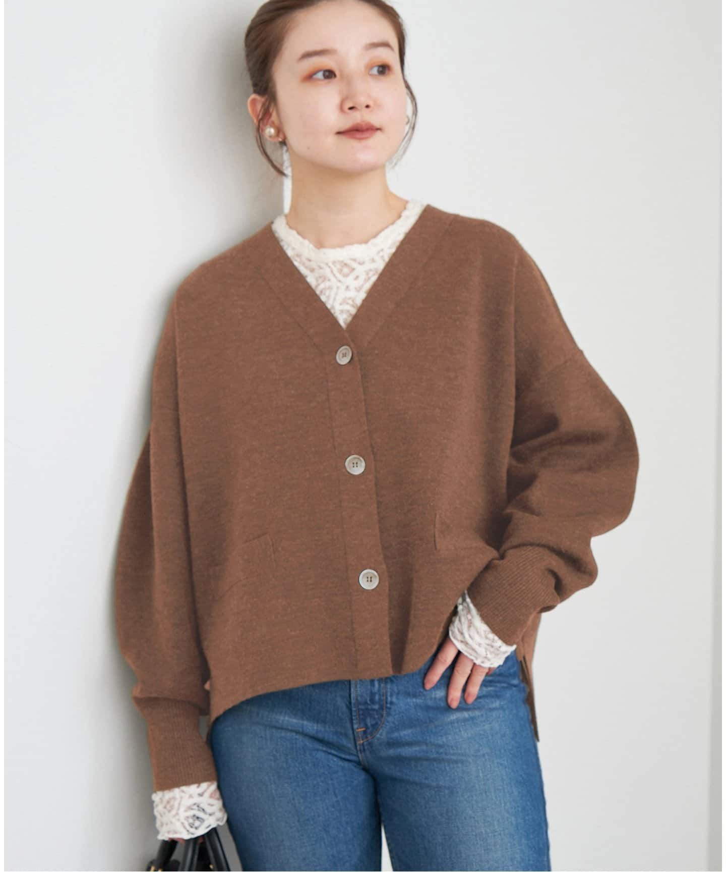 追加2》スーパーファインスムース ショートカーディガン（カーディガン