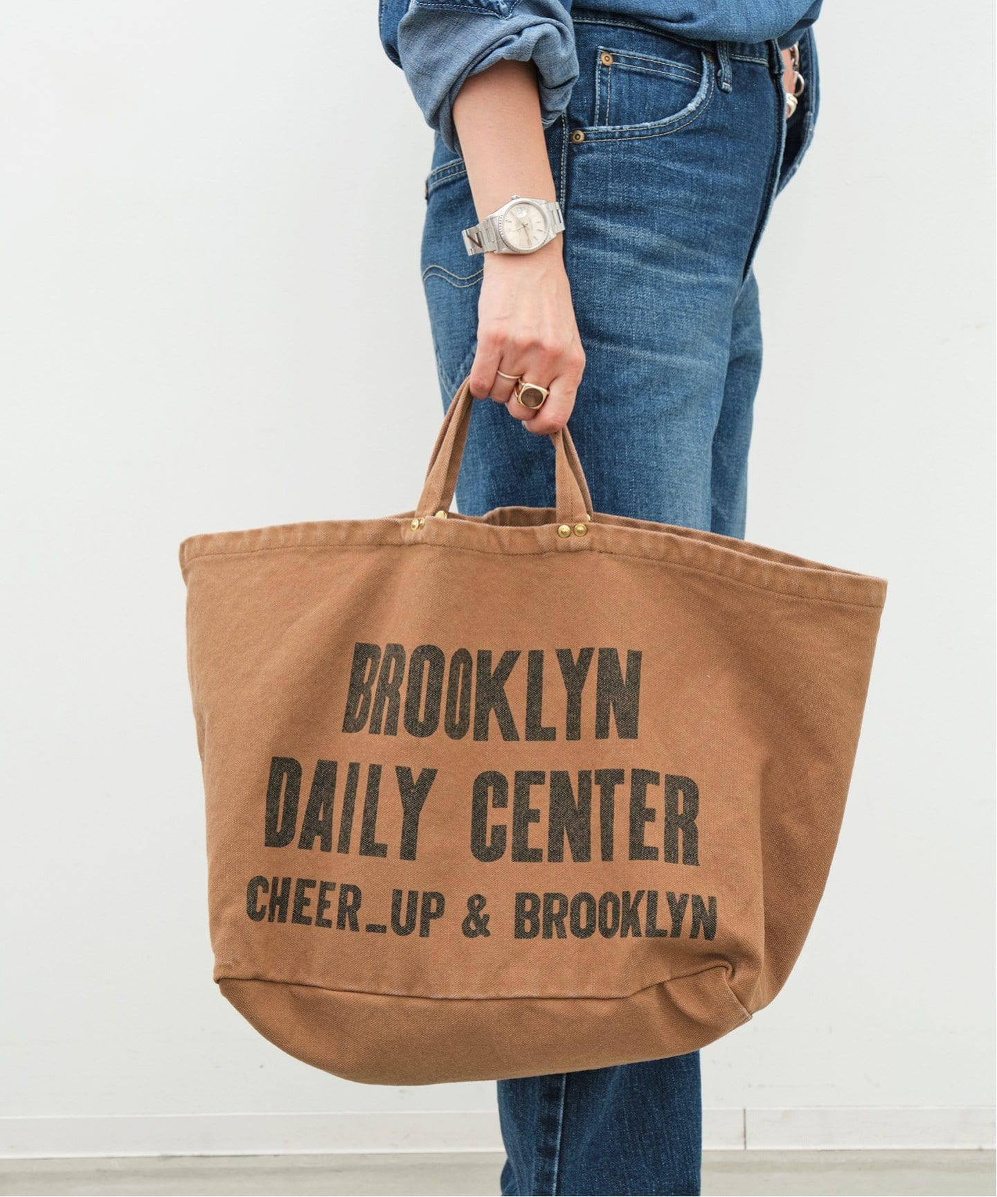 Logo bag big（トートバッグ）｜Deuxieme Classe（ドゥーズィエム