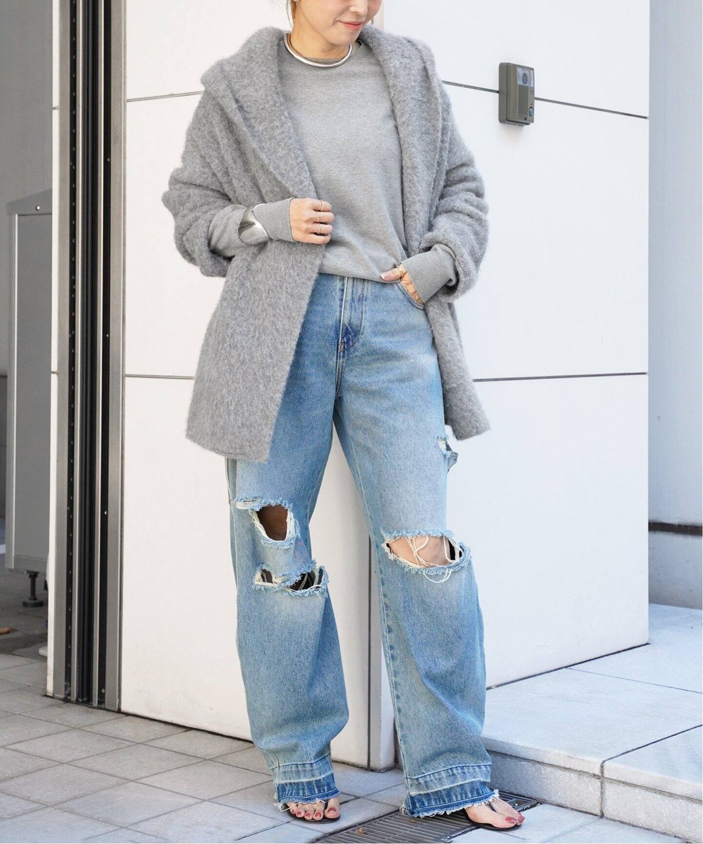 Alpaca Fluffy Gown（その他ブルゾン／アウター）｜Deuxieme Classe