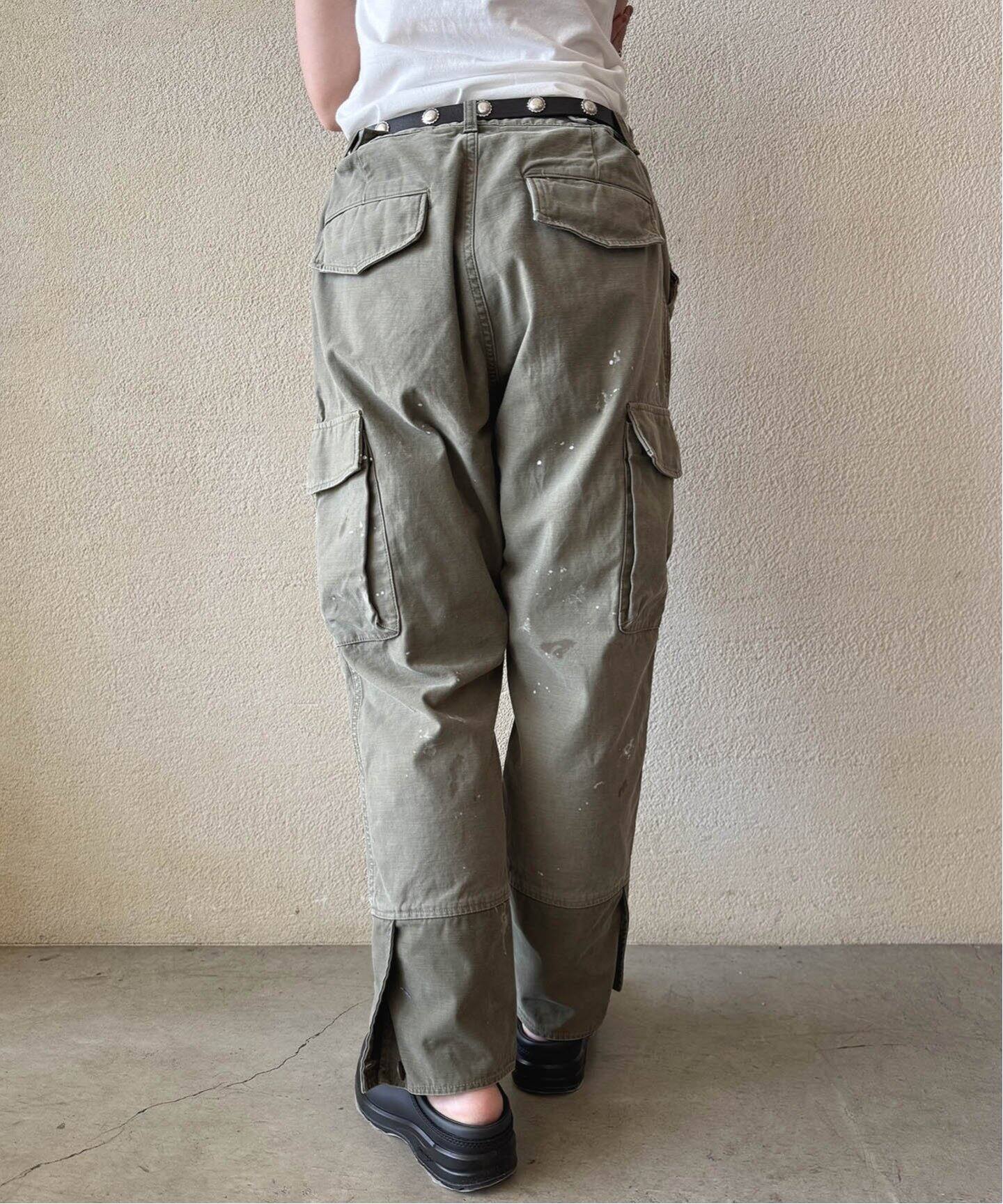 バックサテン ミリタリーパンツ（カーゴパンツ）｜journal standard