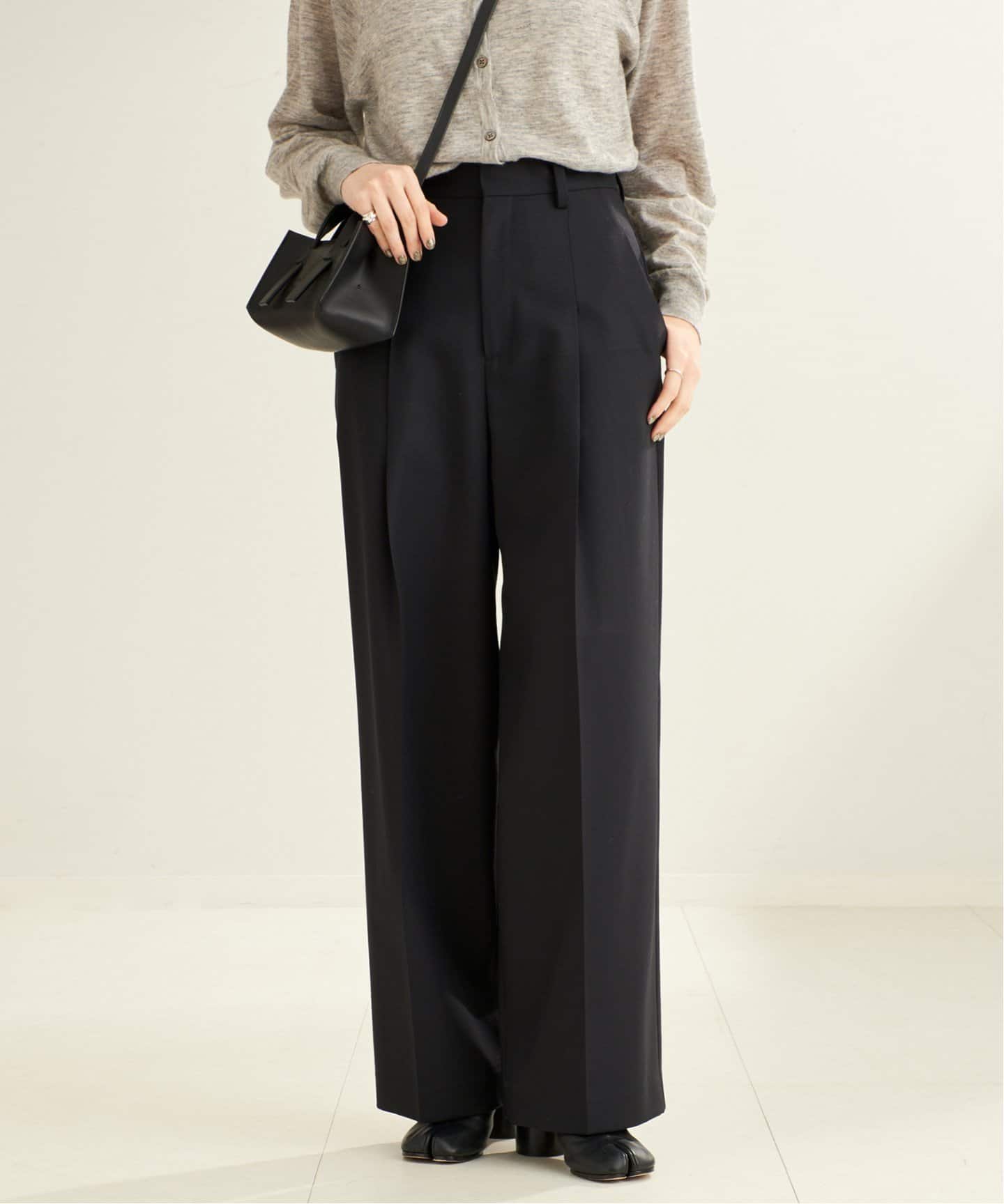 R'IAM タックワイドパンツ（スラックス）｜Plage（プラージュ）の通販