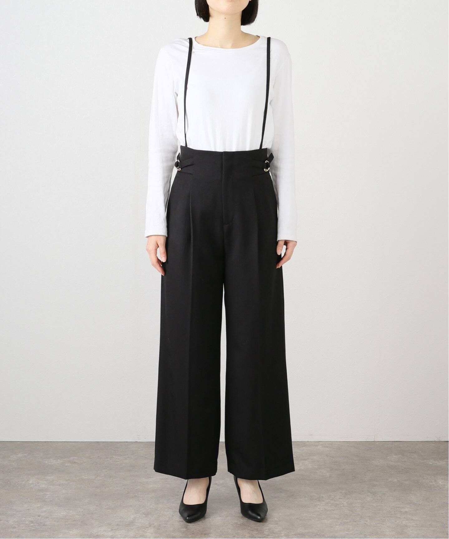ミドルハイサスペンダー付きパンツ（スラックス）｜Spick and Span