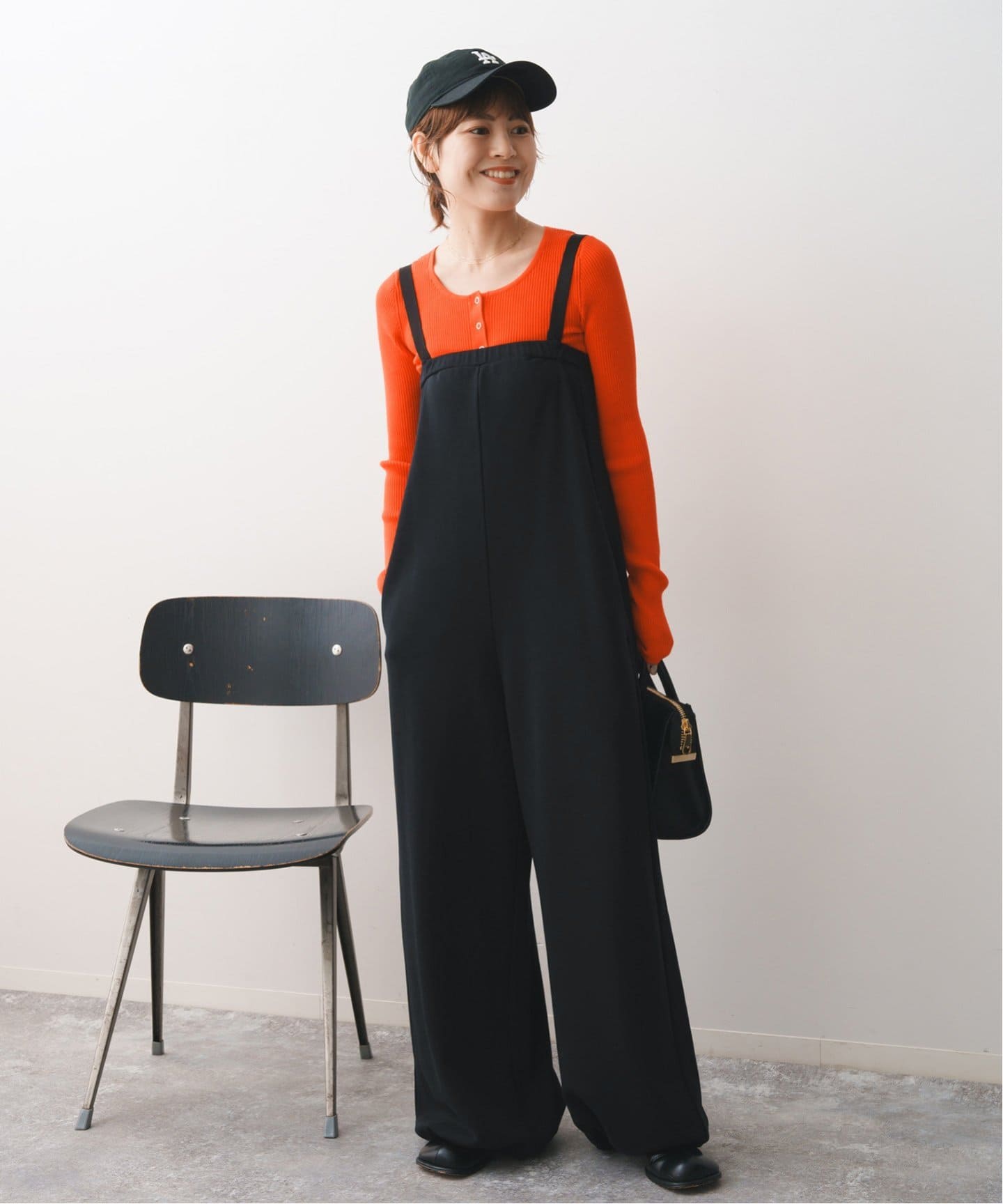 裏毛ベアオールインワン（つなぎ／オールインワン）｜Spick and Span