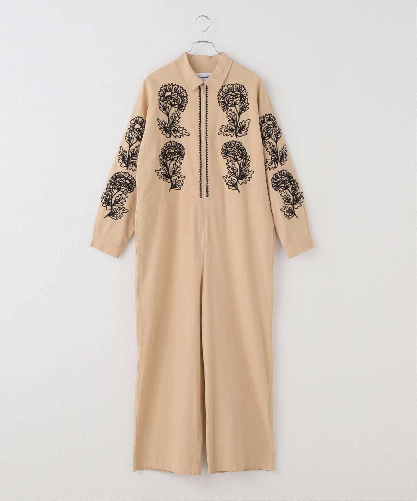 SARA MALLIKA/サラマリカ】 COTTON DORI EMBROIDERY ALL（つなぎ