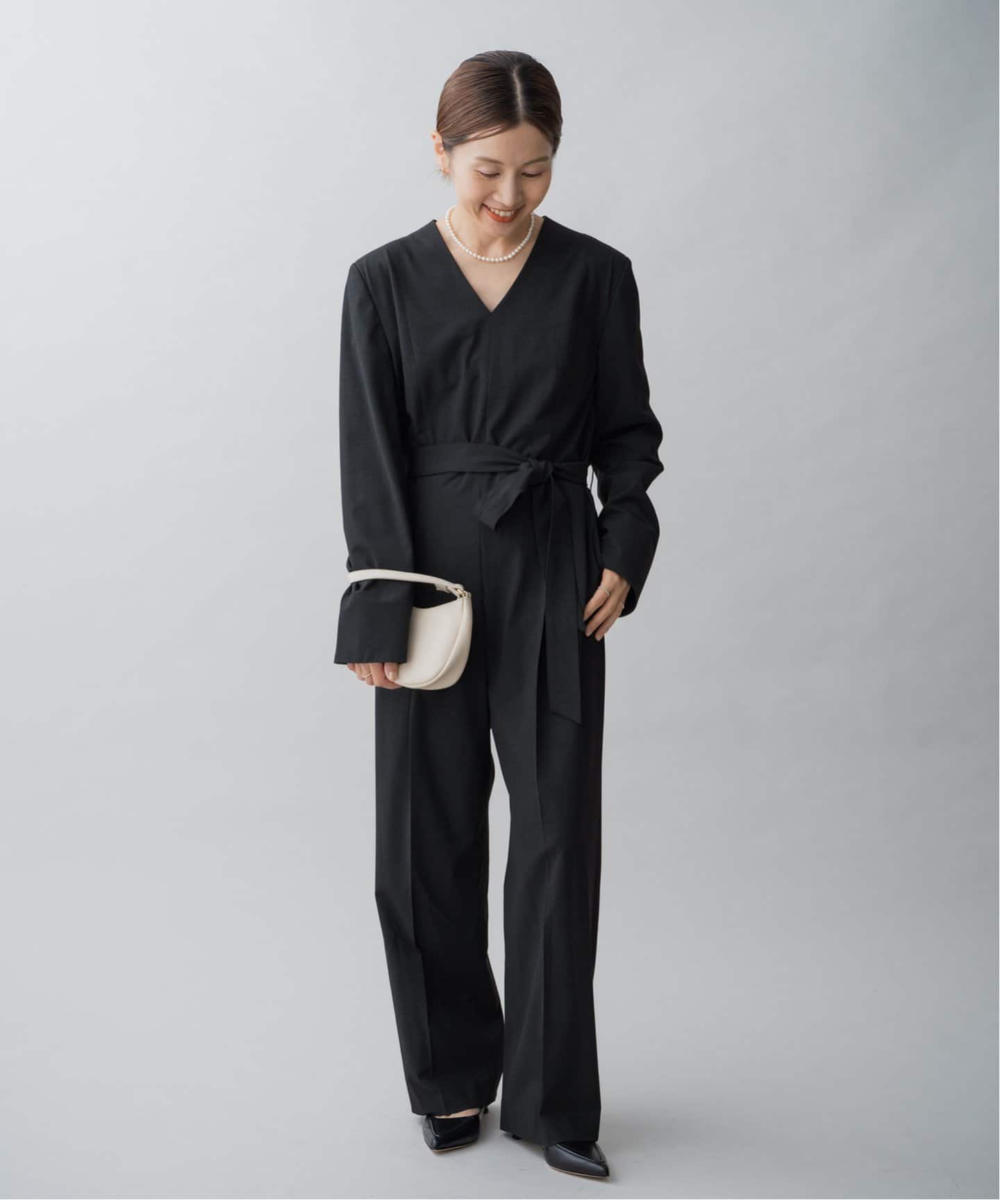 ＆NAVY Vネックオールインワン（つなぎ／オールインワン）｜IENA