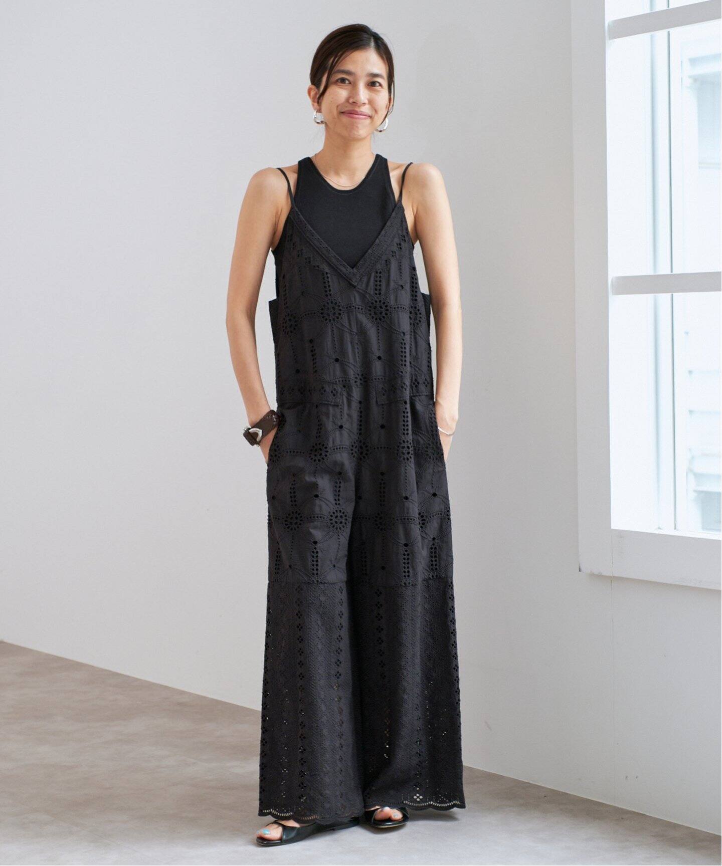 WEB限定/追加5》レースオールインワン（つなぎ／オールインワン