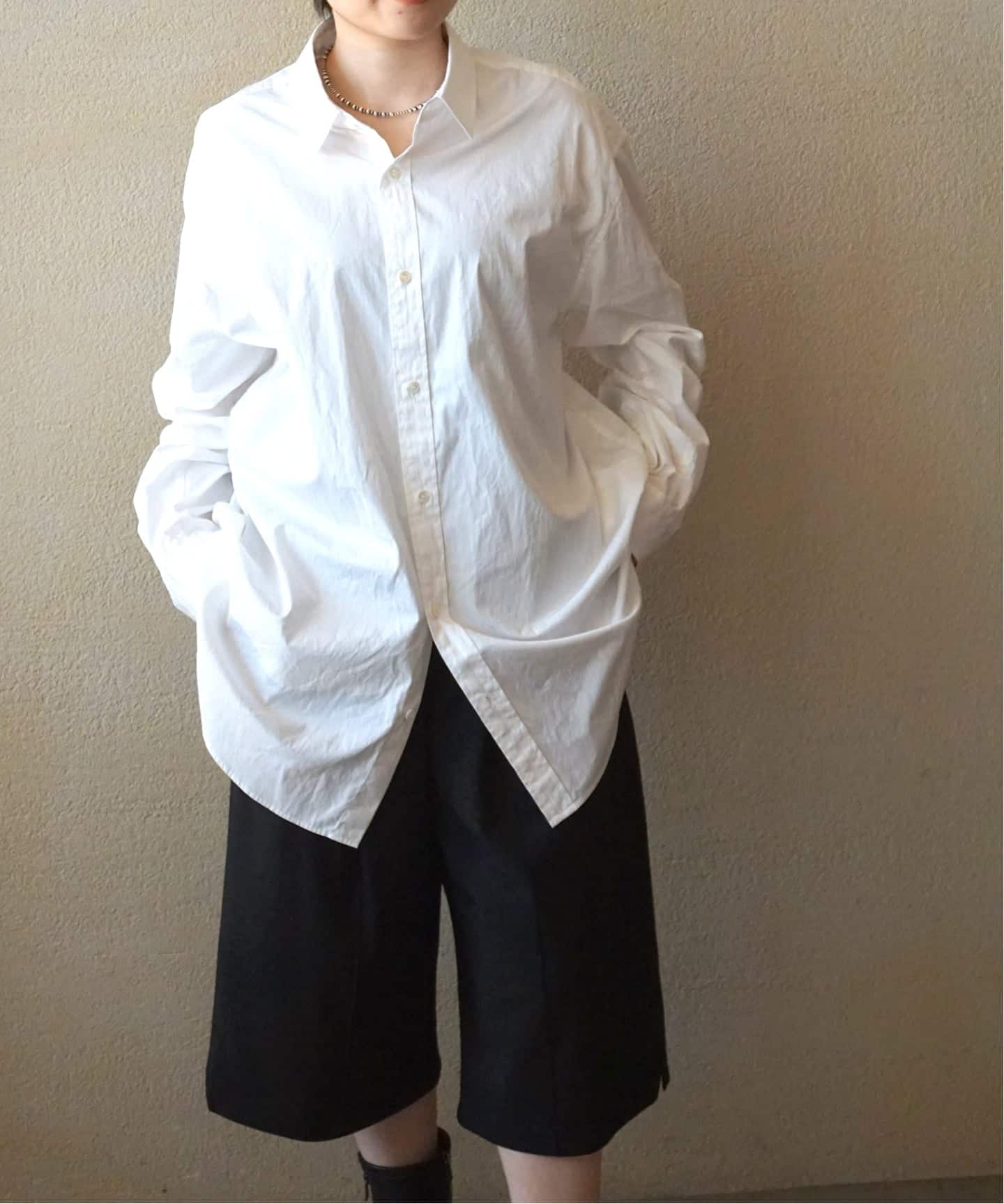 ハイカウントタイプライターPlainシャツ（シャツ／ブラウス）｜journal