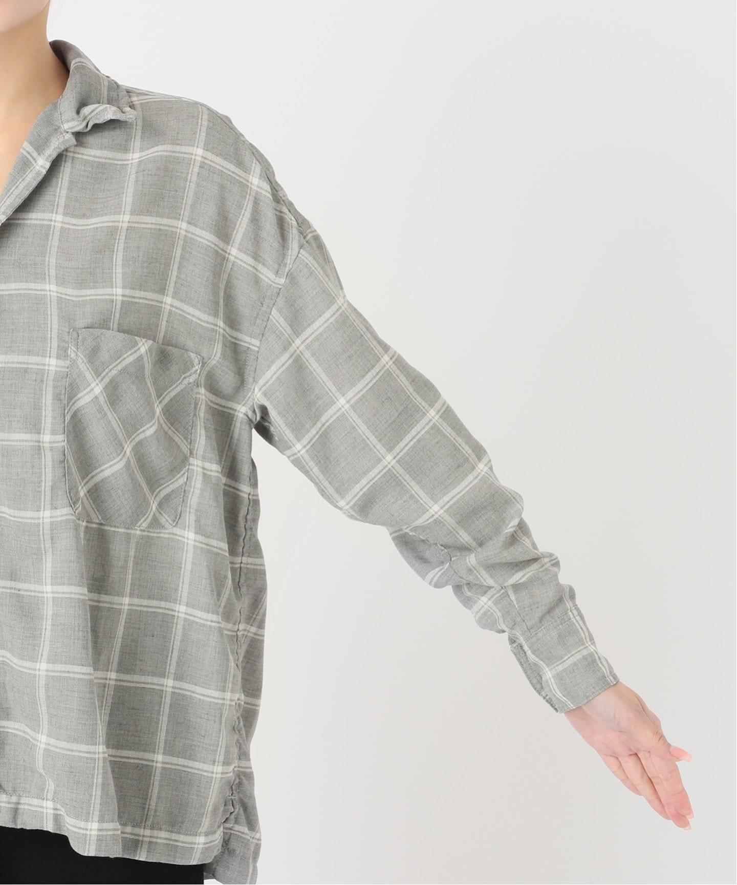 REMI RELIEF/レミ レリーフ】 VIYELLA CHECK 2WAY SHIRT（シャツ