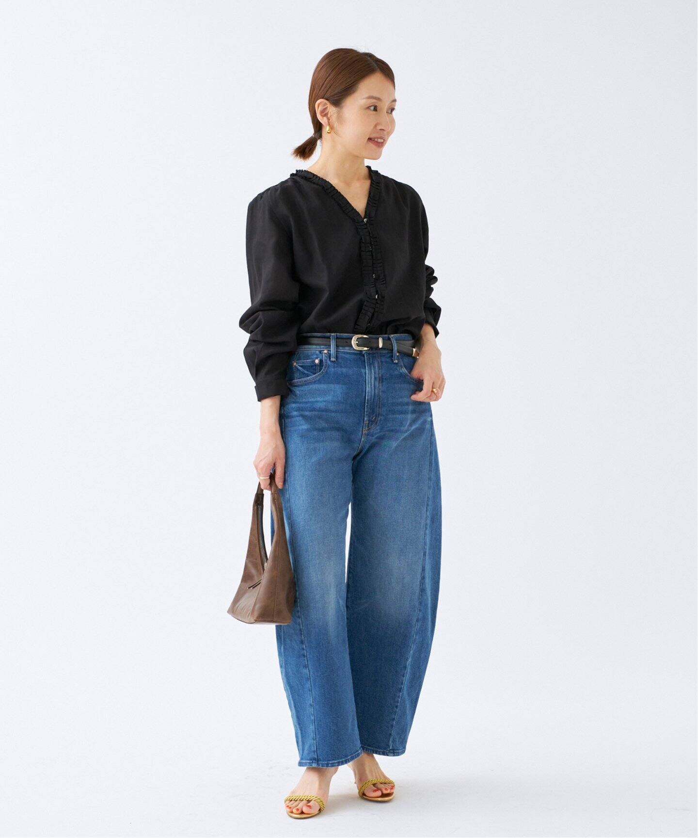 タックフリルブラウス（シャツ／ブラウス）｜IENA（イエナ）の通販