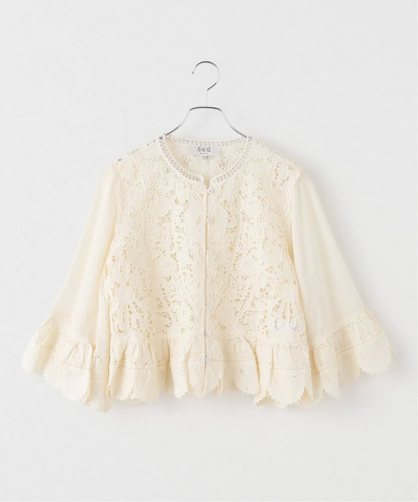 SEA NEW YORK/シー ニューヨーク LACE TOP AW25-123（シャツ／ブラウス