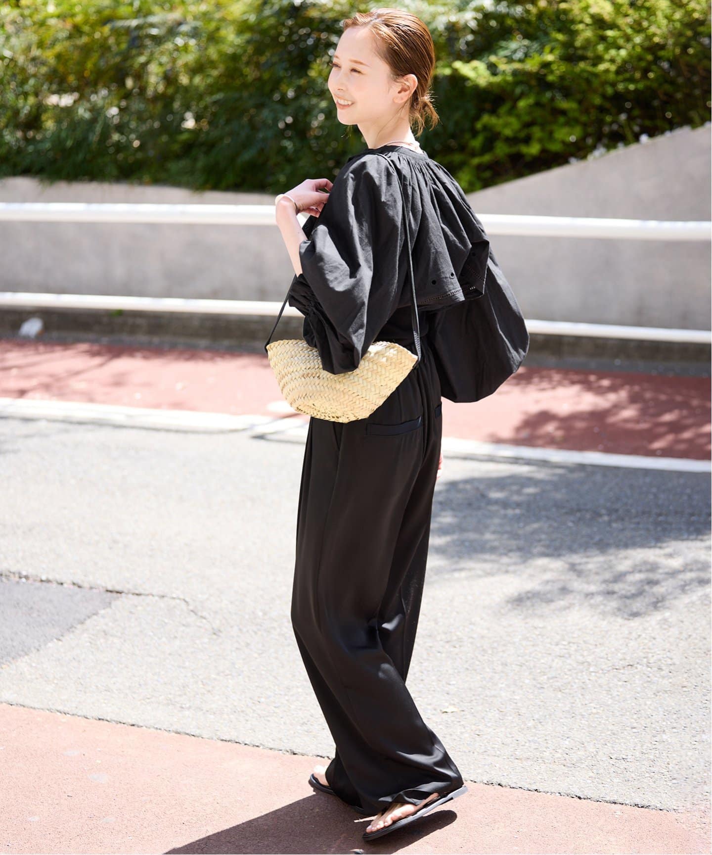 crinkle crinkle crinkle embroidery クロップド ブラウス CC-3526