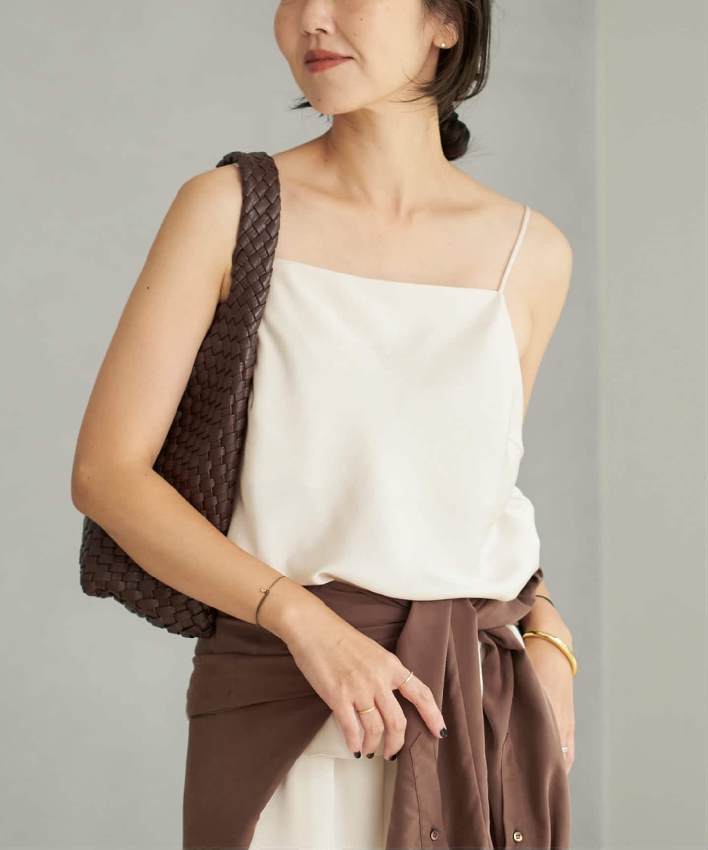 追加》dull satin キャミソール（キャミソール）｜Plage（プラージュ