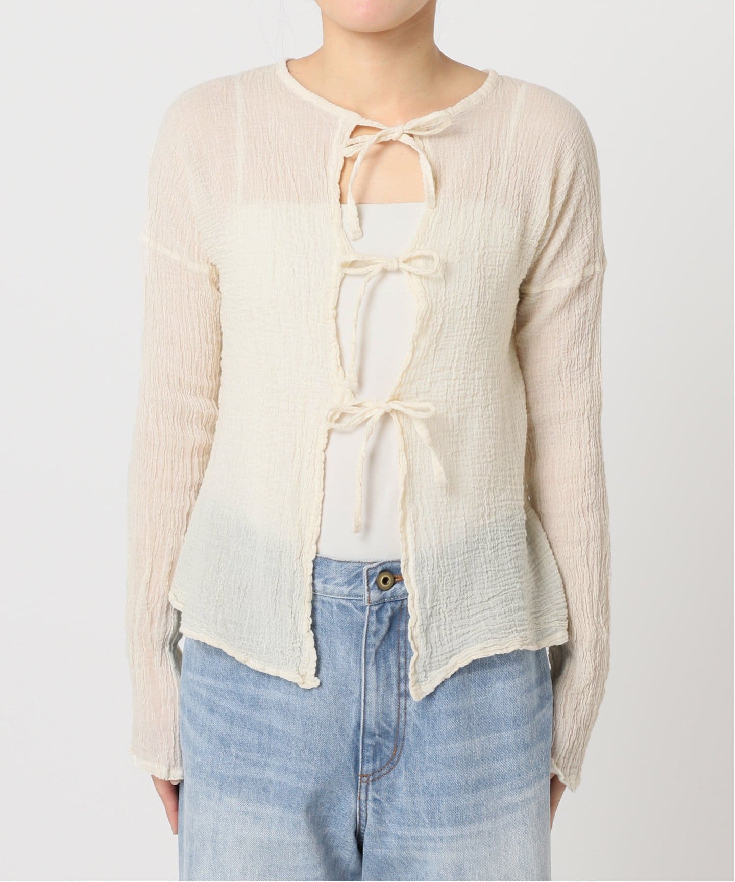 追加》LES ATELIERS FRANCAIS DE CONFECTION 別注 2WAY RBN トップス