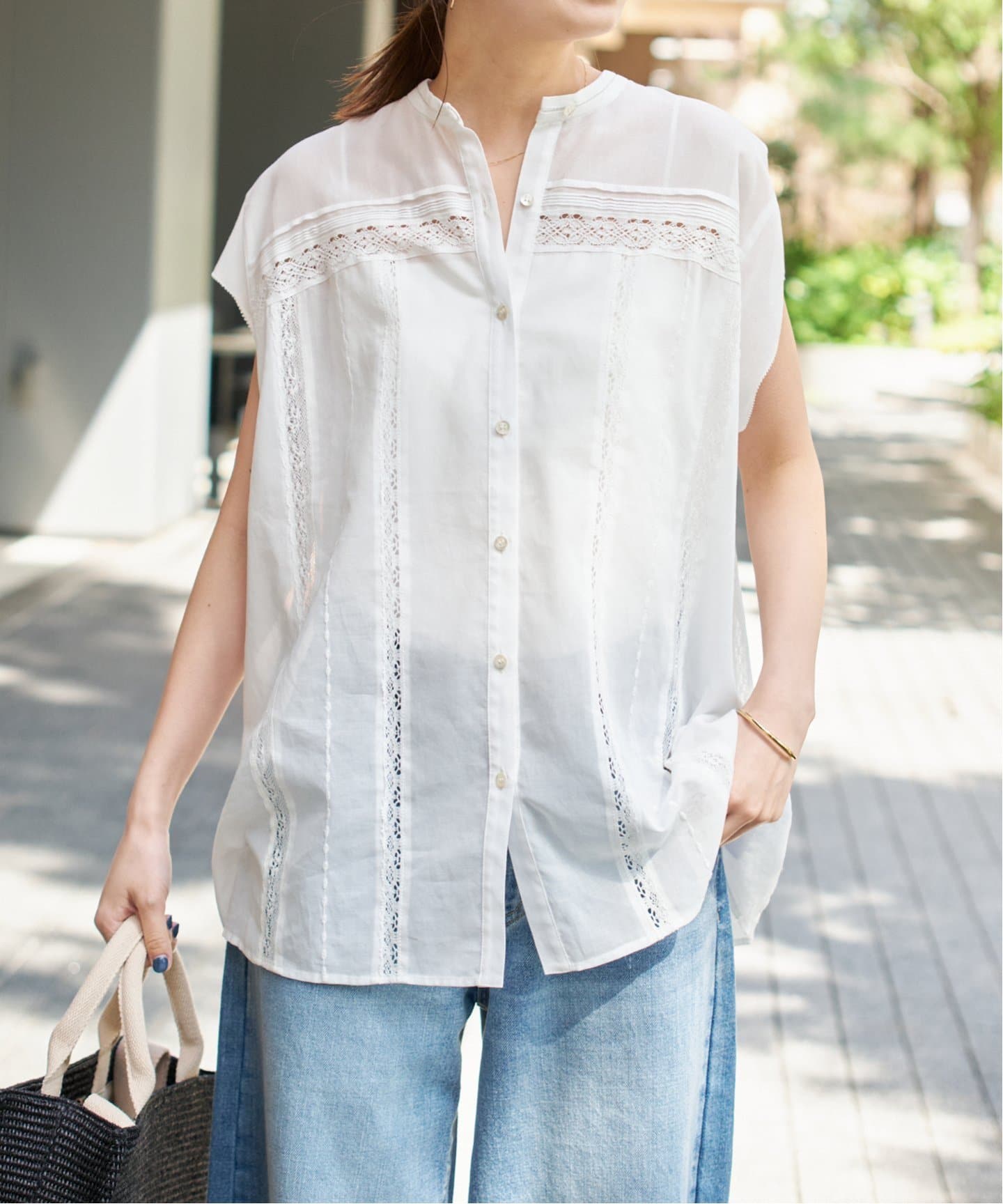 COローンフレンチレースブラウス（シャツ／ブラウス）｜Spick and Span