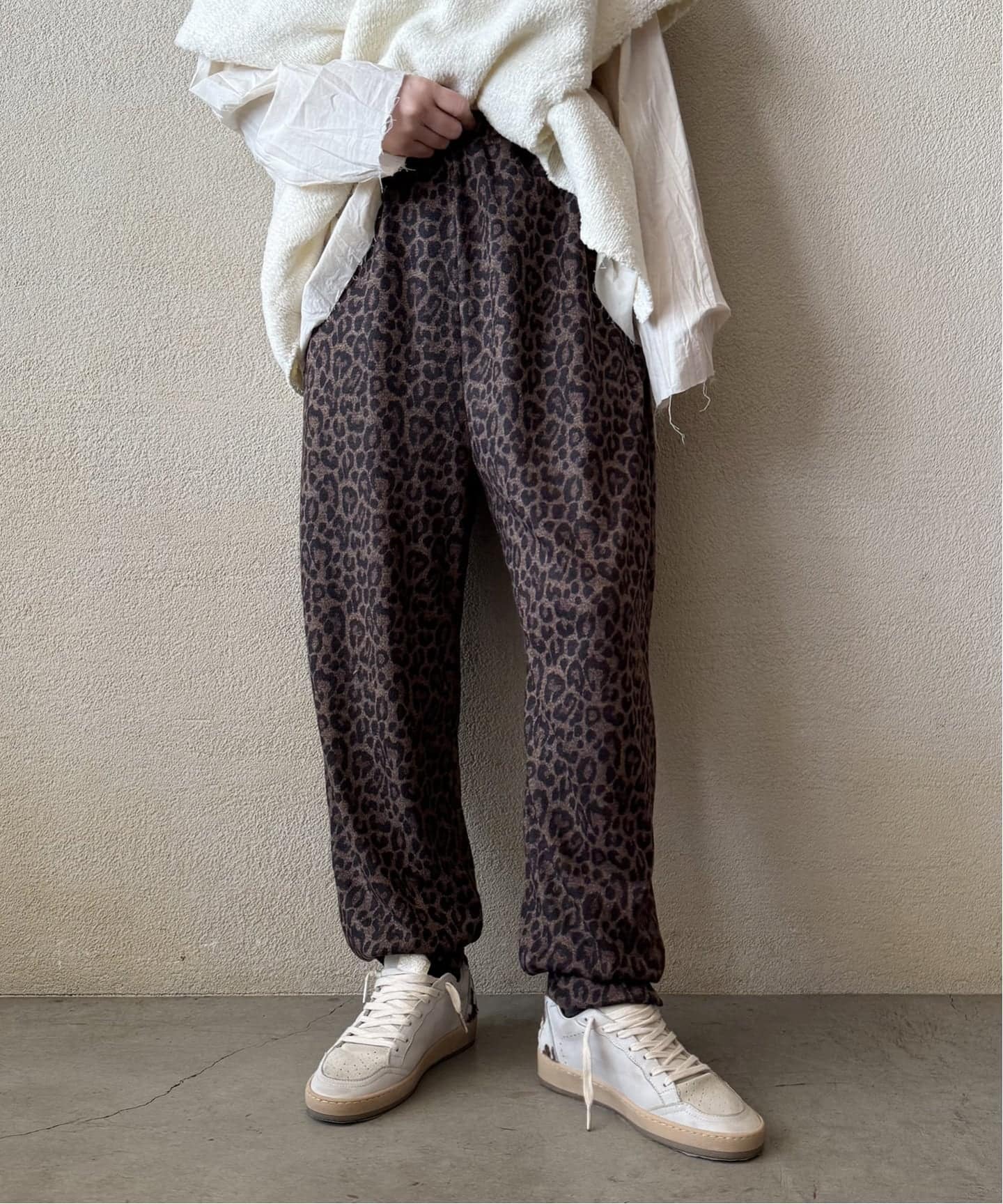レオパードパンツ（ジャージ／トラックパンツ）｜journal standard