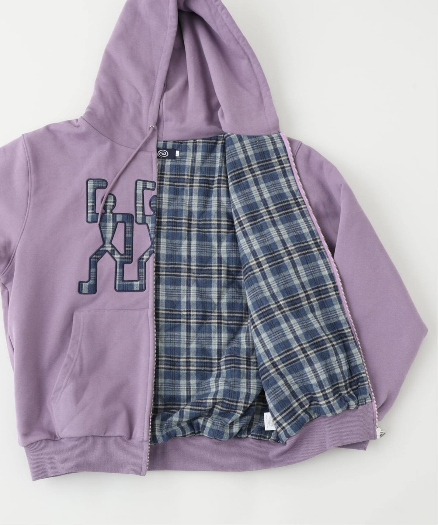 SOL soonerorlater / スーナーオアレイター 3GUYS PADDED ZIP HOODIE