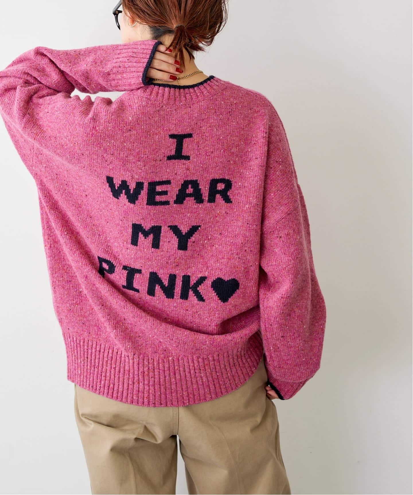 追加》ロゴインターシャニット（ニット／セーター）｜Spick and Span