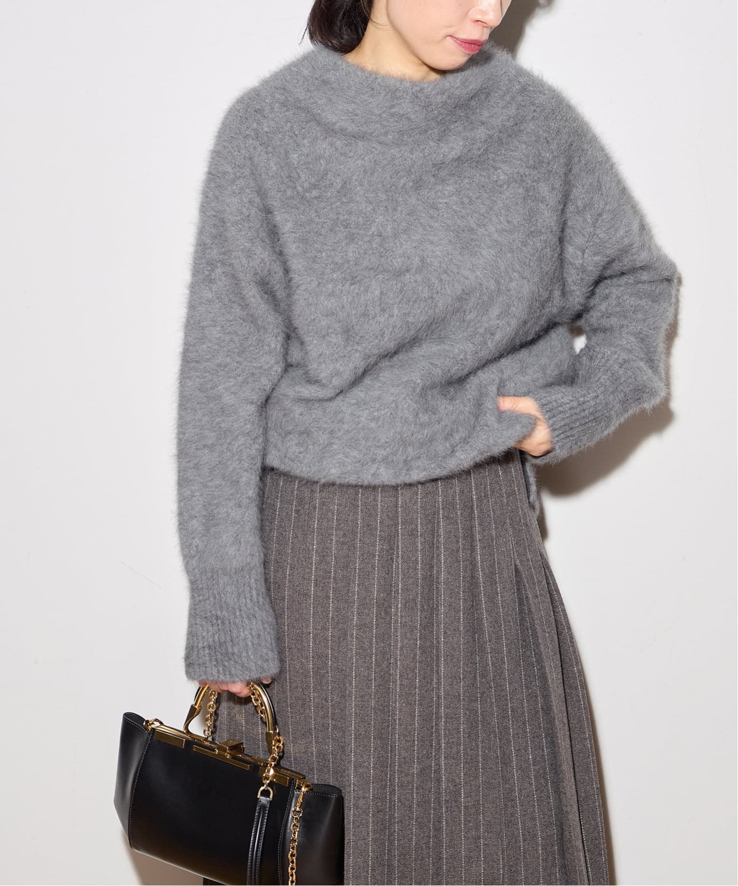 追加》FOX CASHMERE オフプルオーバー（ニット／セーター）｜JOURNAL