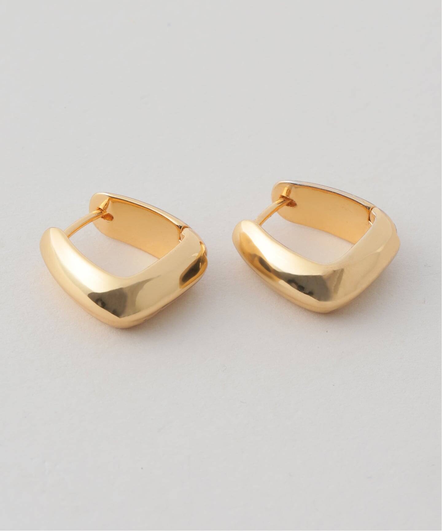 CELERI/セルリ】HOOP PIERCE GOLD（ピアス（両耳用））｜Deuxieme