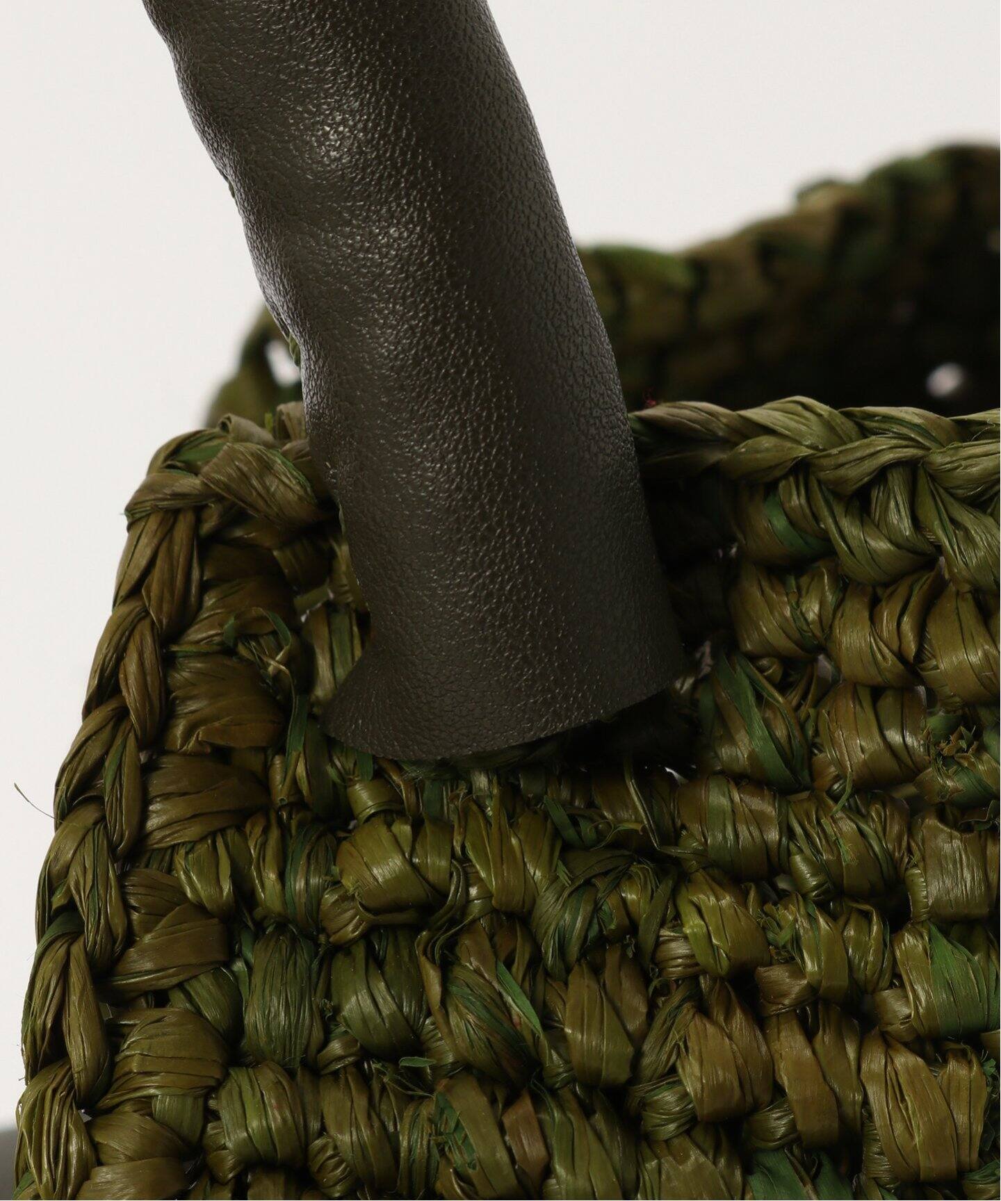 a point etc/アーポワン ウテセ CAISSE UNI MM バッグ（かごバッグ