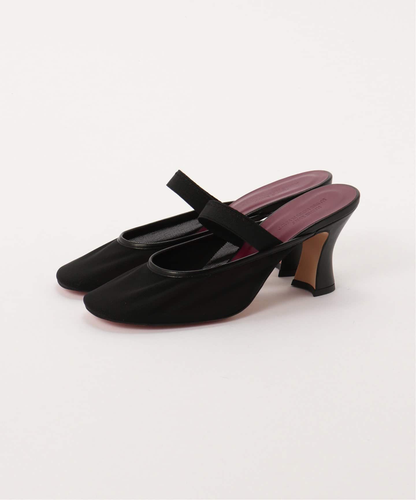 JANE SMITH/ジェーンスミス TULLE ROUND MULE ミュール #843L（その他
